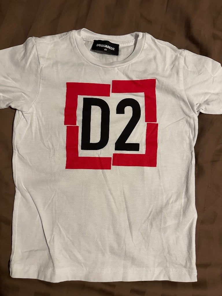 Dsquared tshirt maat 4, Gebruikt, Dsquared2, Ophalen of Verzenden, Shirt of Longsleeve
