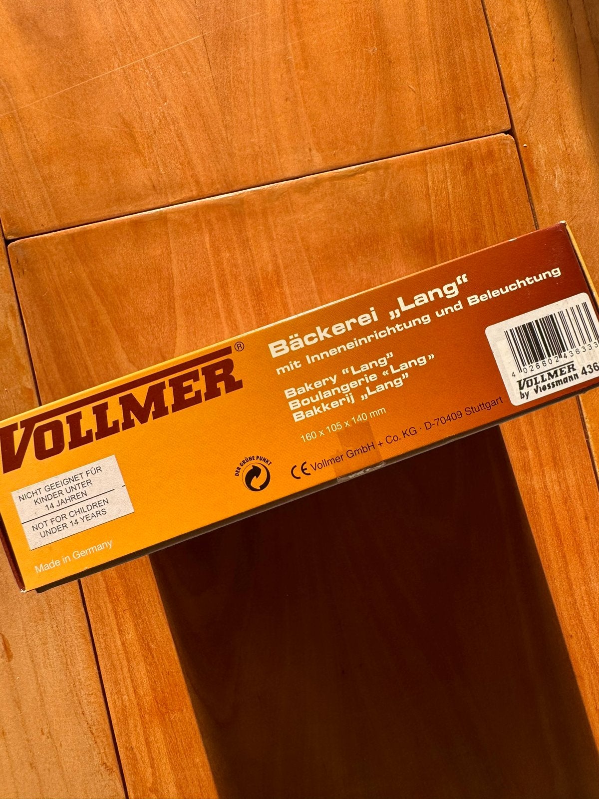 Vollmer H0 Bakkerij 3633 | NIEUW, Overige merken, Gelijkstroom of Wisselstroom, Brug, Tunnel of Gebouw, Nieuw