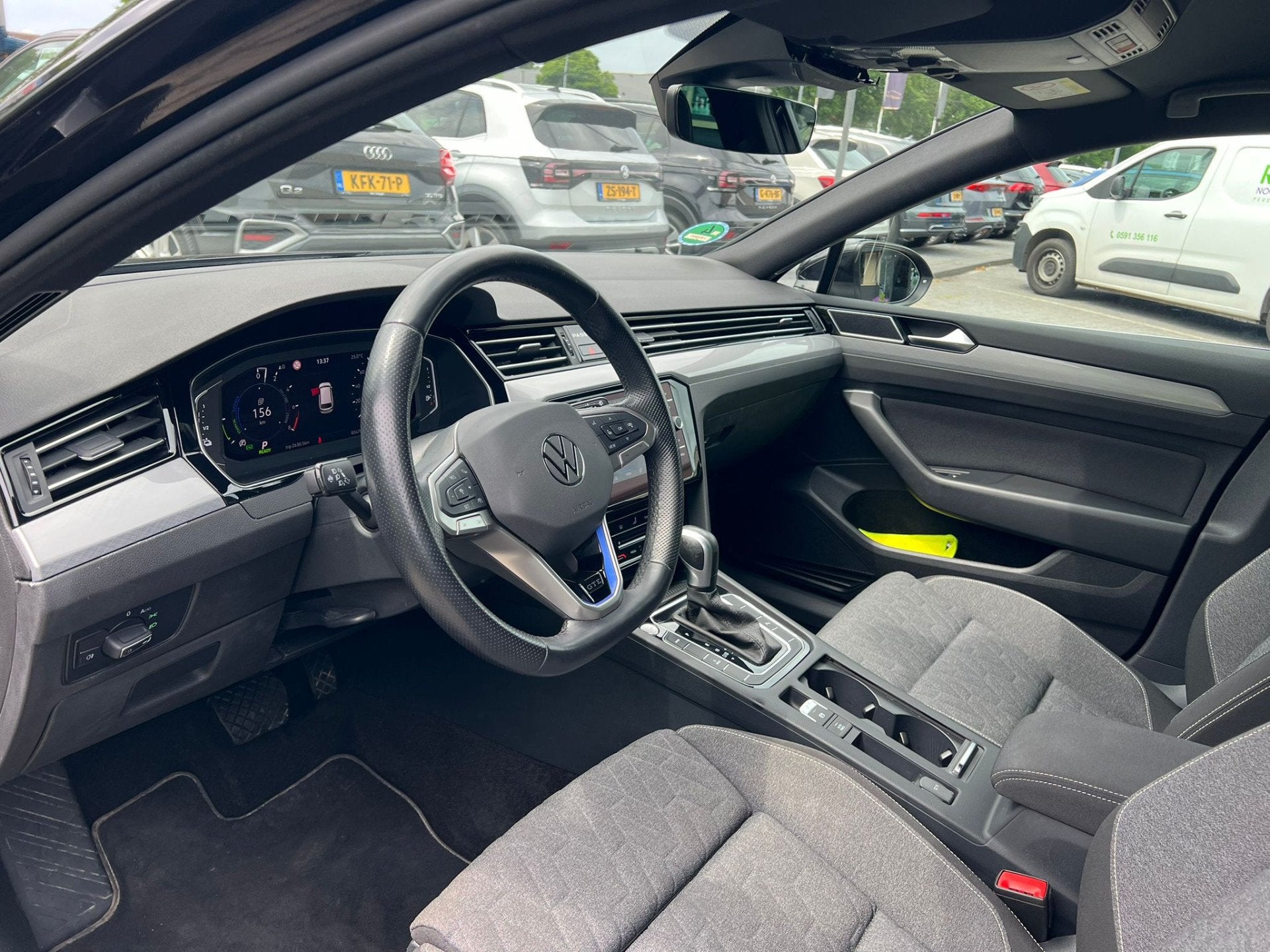 Volkswagen Passat Variant 1.4 TSI PHEV GTE virtual cockpit,, Stof, Gebruikt, Zwart, Zwart