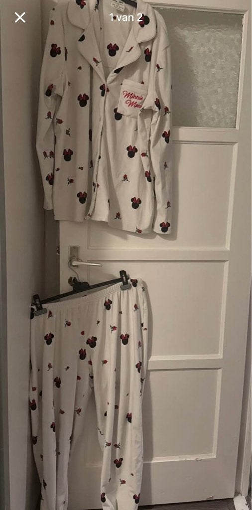 Minnie mouse pyjama maat 46-48, Ophalen of Verzenden, Zo goed als nieuw, Maat 46/48 (XL) of groter
