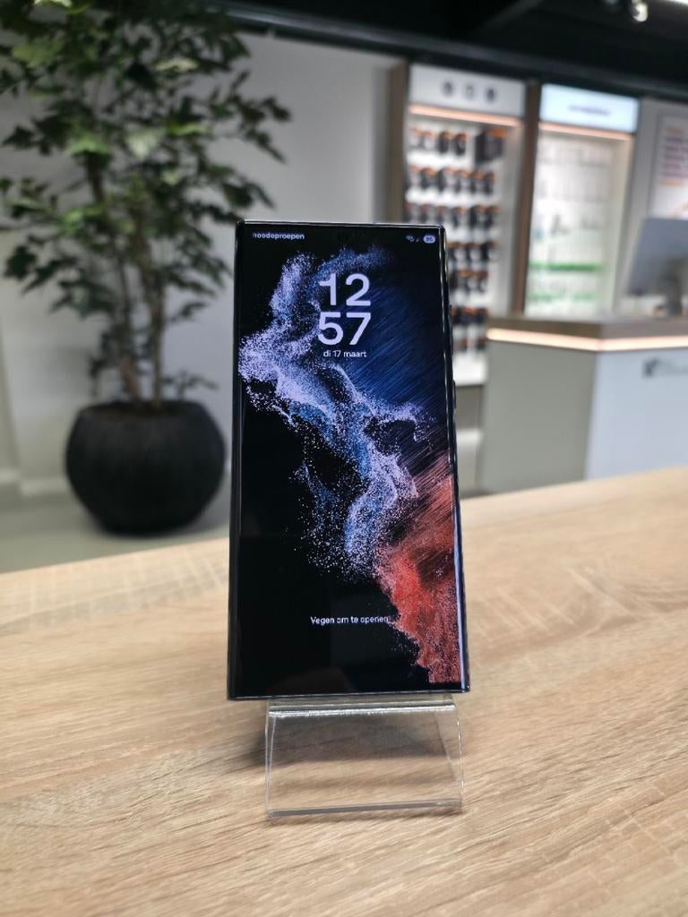Samsung Galaxy S22 Ultra 128GB Groen incl. 2 jaar garantie, Overige kleuren, Touchscreen, Ophalen of Verzenden, Anjelierstraat 2