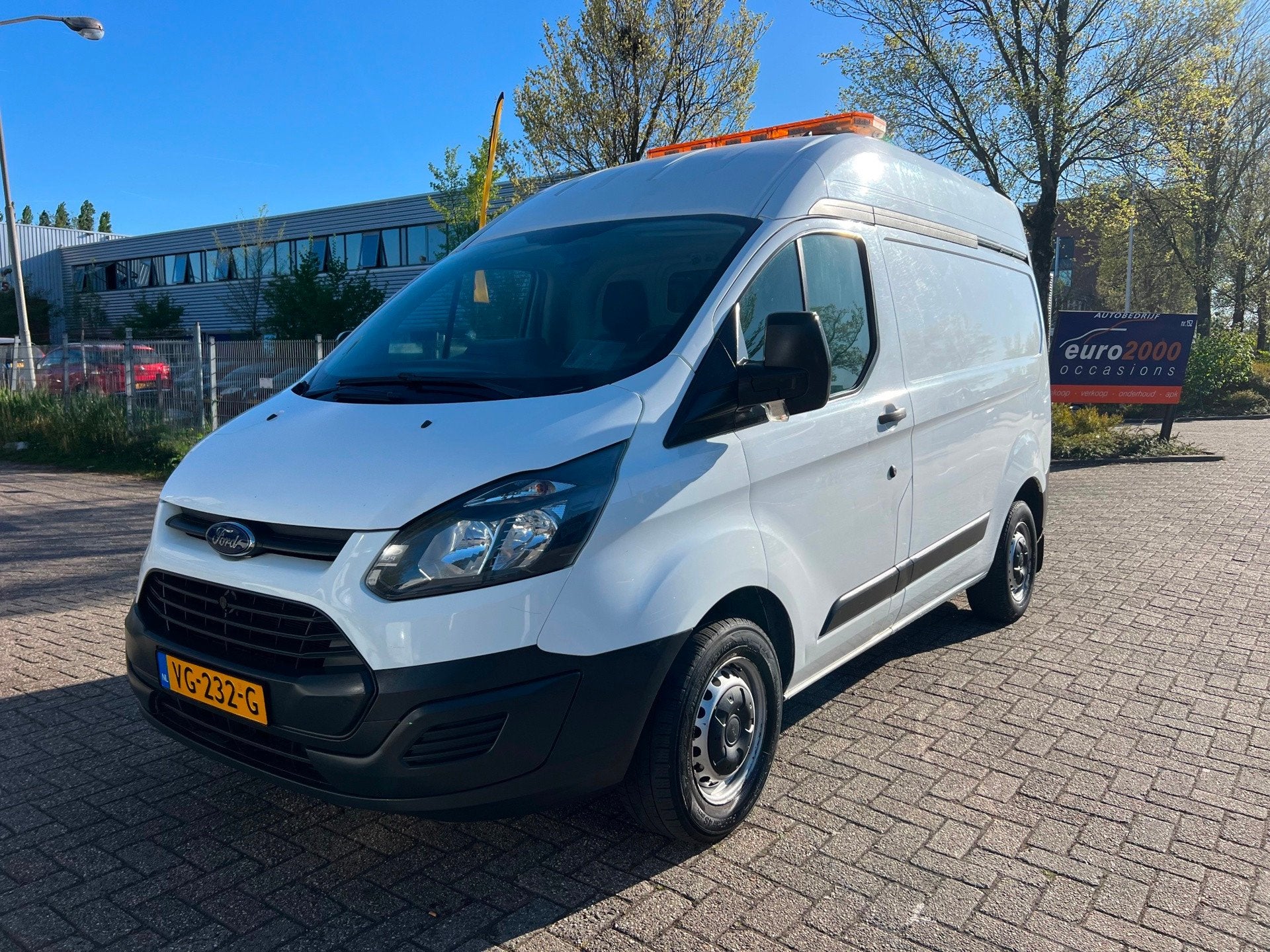 Ford Transit Custom 290 2.2 TDCI L1H2 - VERHOOGD - 1E EIGENA, Euro 5, 101 pk, Gebruikt, 4 cilinders