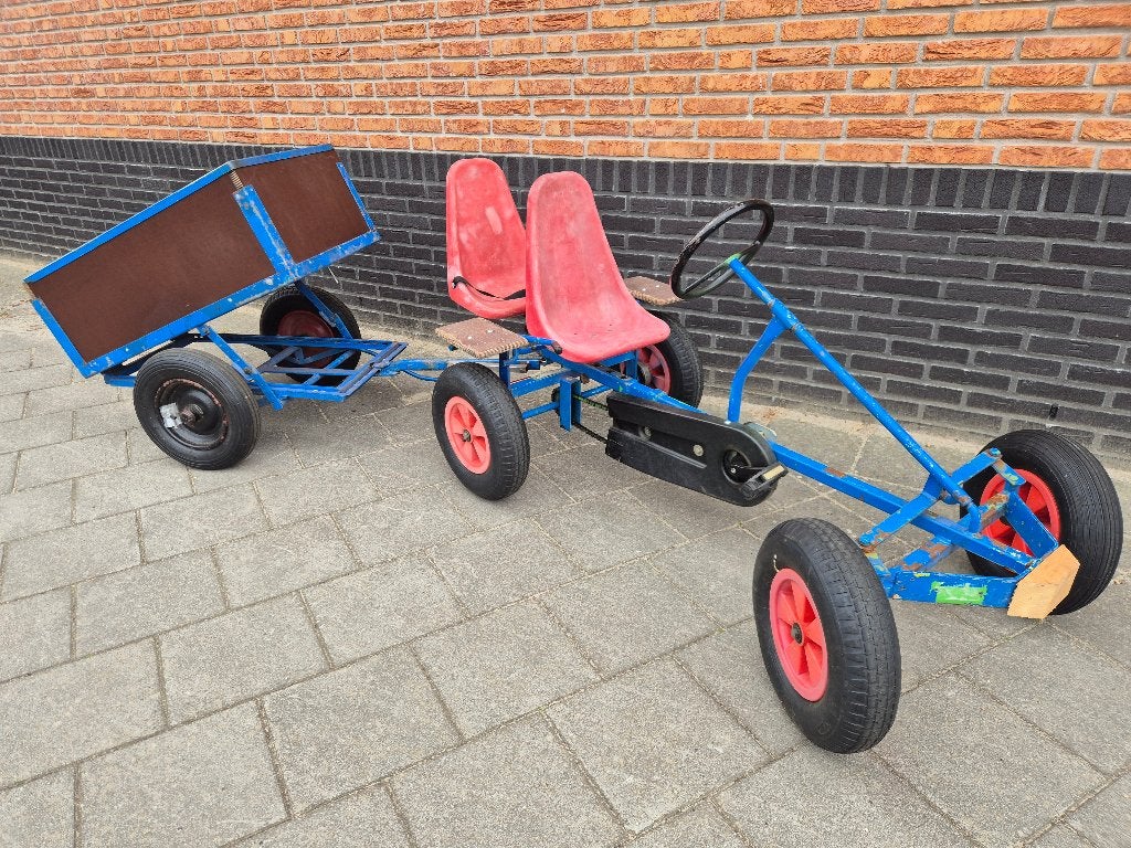 BERG skelter aanhanger & 2e stoel, Kinderen en Baby's, Speelgoed | Buiten | Skelters, Ophalen, Gebruikt, Berg, Vrijloopautomaat