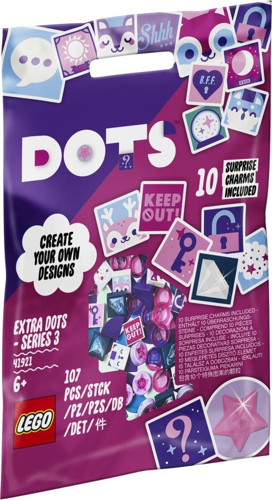 50% Korting op Lego DOTS 41921 Extra Dots Series 3, Overige thema's, Lego, Nieuw, Ophalen of Verzenden