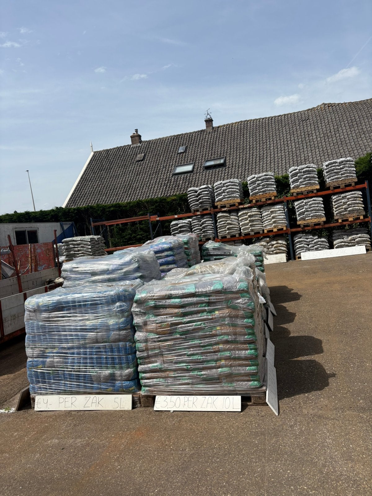 OUTLET ZAND GRIND GROND BOOMSCHORS HYDROKORRELS, Tuin en Terras, Grind, Keien en Split, Ophalen, Nieuw