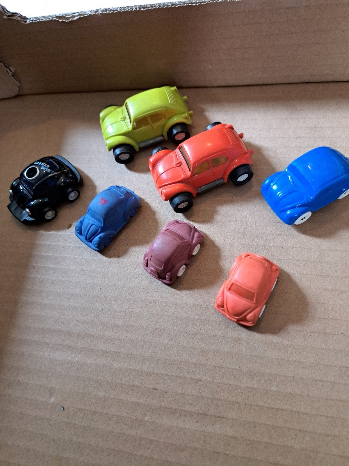 7 VW Kevers, waaronder 2 Tonka speelgoedauto's, Ophalen of Verzenden, Gebruikt