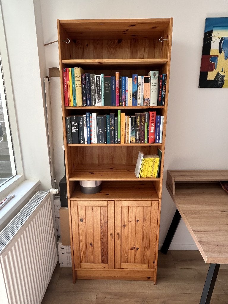 Boekenkast met onderkast, Huis en Inrichting, Ophalen, 50 tot 100 cm, 150 tot 200 cm, 25 tot 50 cm