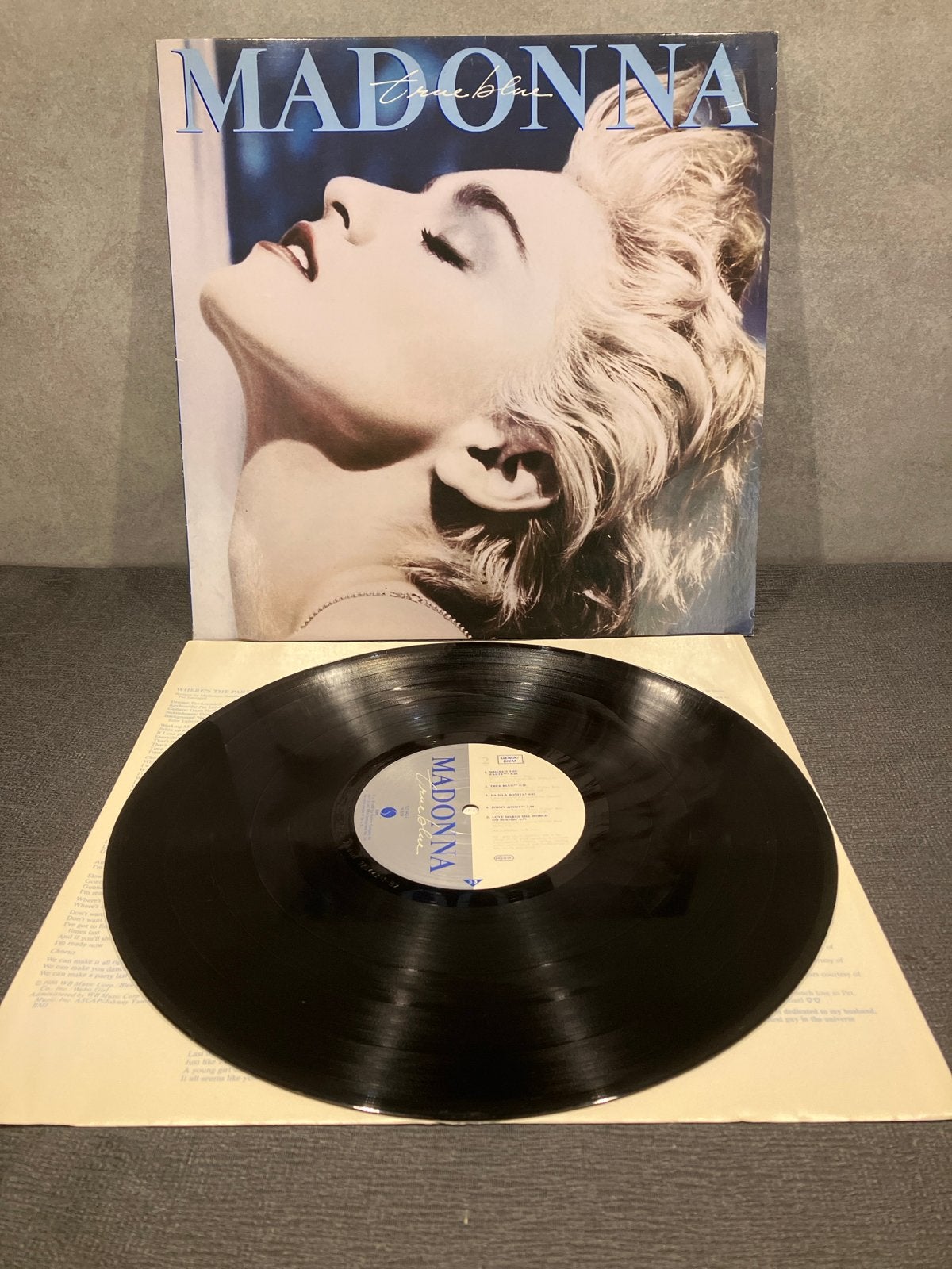 Madonna - True Blue, LP, Gebruikt, Pop, Originele persing
