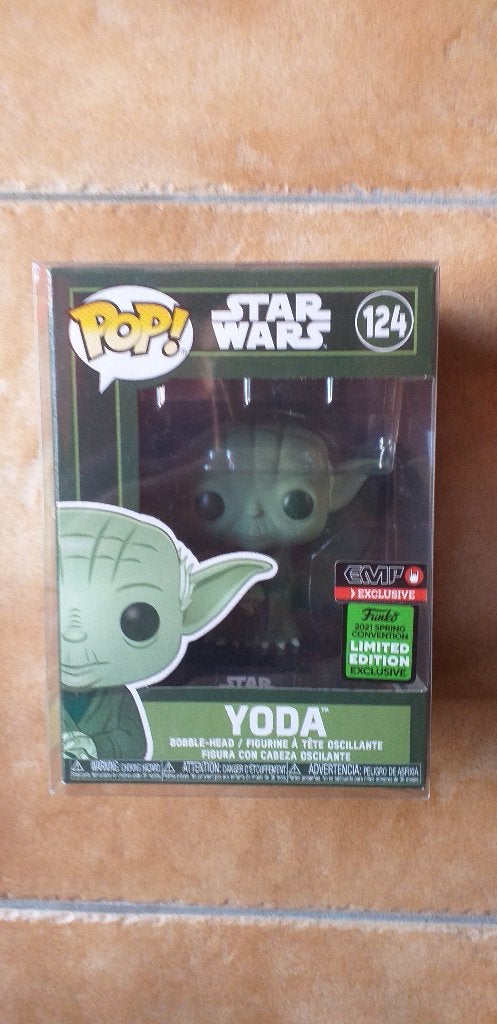 Star wars green yoda EMP convention exclusive funko pop, Verzamelen, Ophalen of Verzenden, Nieuw, Actiefiguurtje