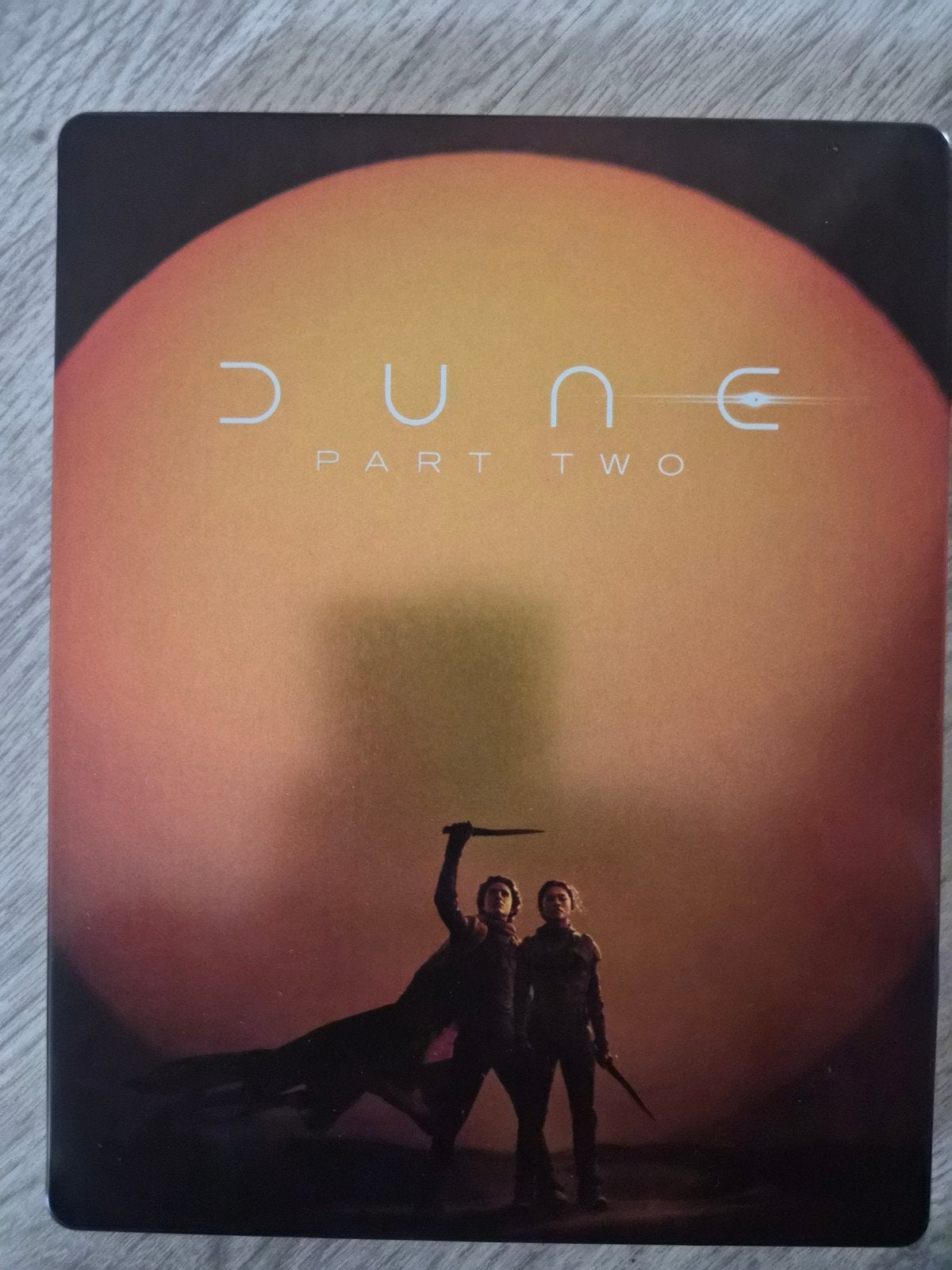 Dune Part Two Steelbook 4k uhd Blu-ray, Cd's en Dvd's, Blu-ray, Engels, Nederlands, Ophalen of Verzenden, Zo goed als nieuw