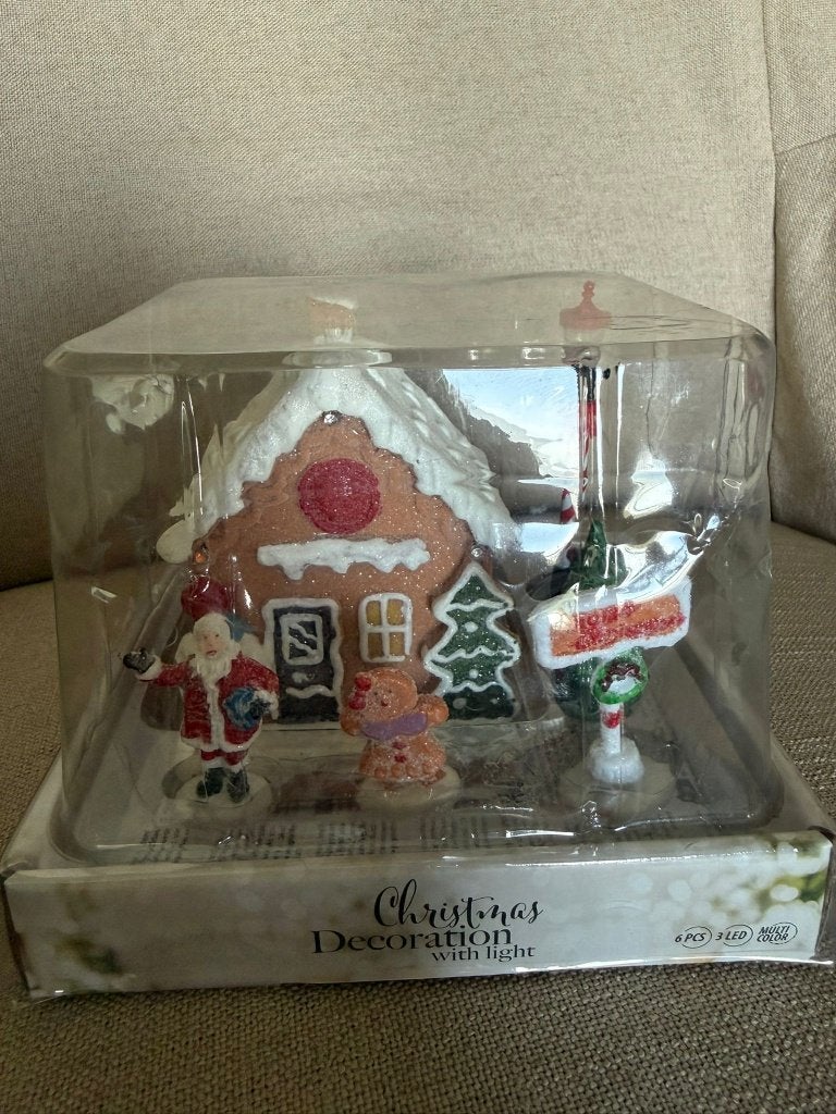 Christmas Decoration with light (never used), Ophalen of Verzenden