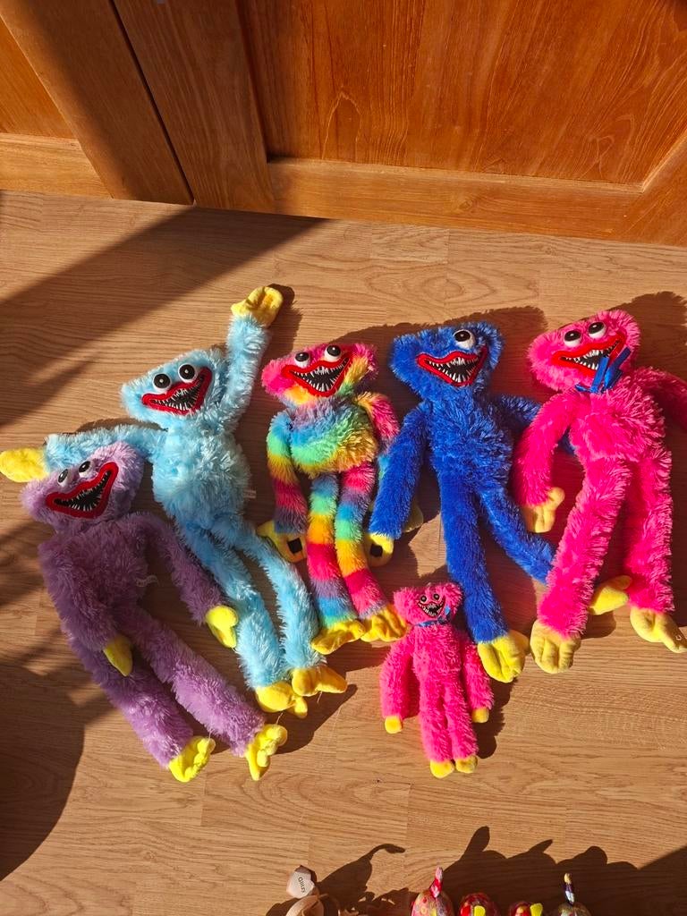 Huggy Wuggy Knuffels - Diverse Kleuren en Maten, Gebruikt, Overige merken, Overige karakters, Overige typen