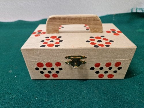 sieradenkistje met handvat, Ophalen of Verzenden