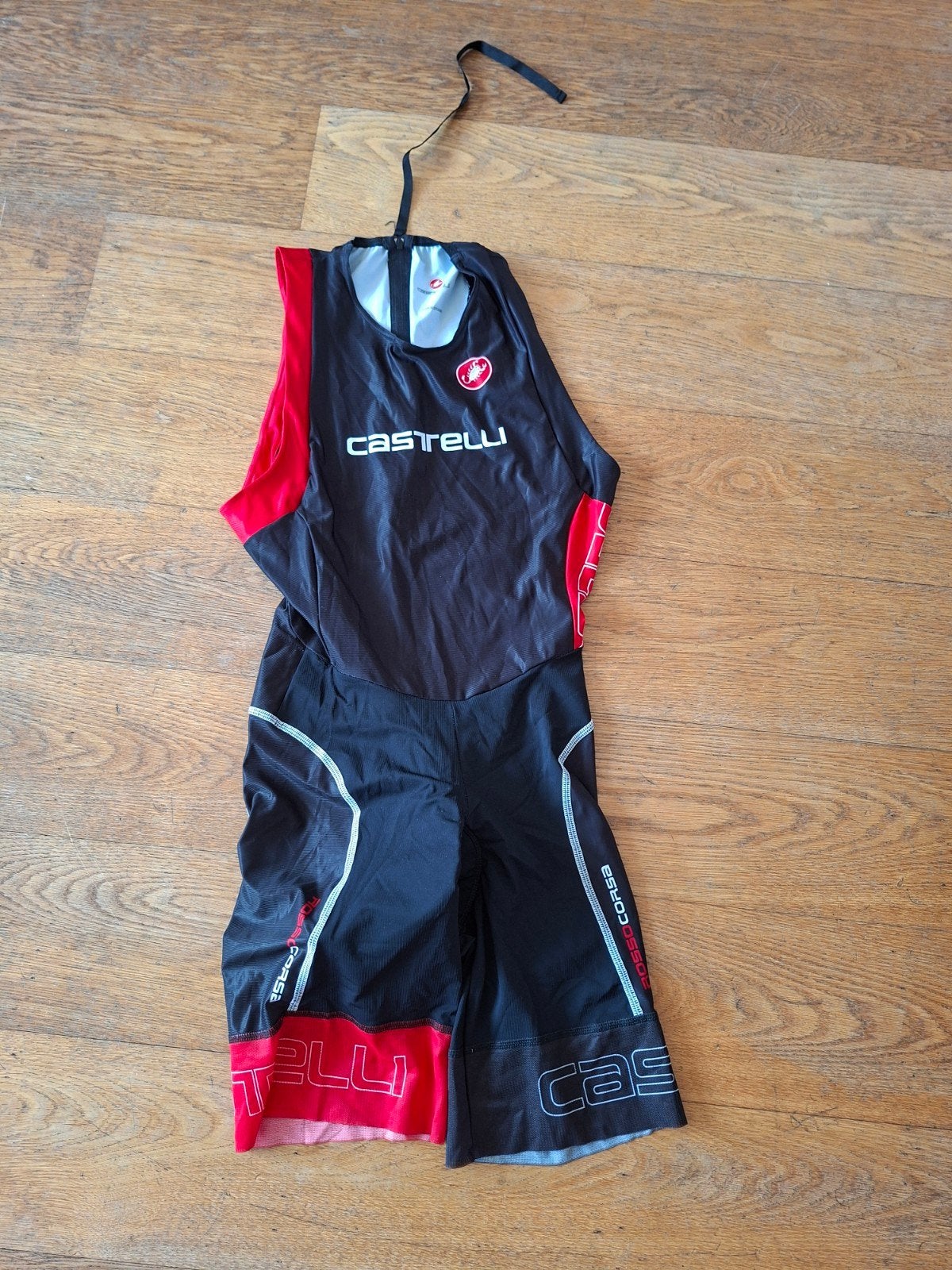 Castelli Trisuit L, Ophalen of Verzenden, Zo goed als nieuw, Bovenkleding