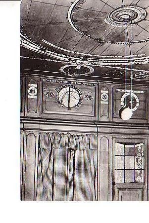 Ansichtkaart 	Franeker	Eise Eisinga	Planetarium Interieur, Verzenden, 1940 tot 1960, Ongelopen, Friesland