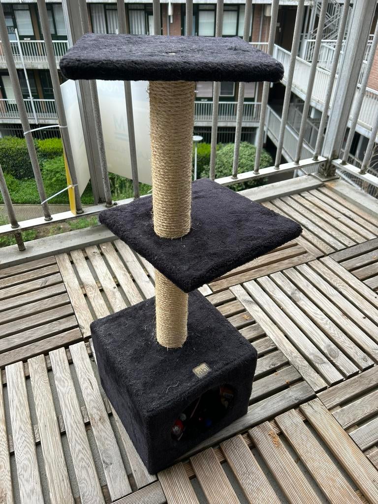 Gratis Krabpaal hoogte ca 90 cm, Dieren en Toebehoren, Ophalen, Gebruikt, Krabpaal