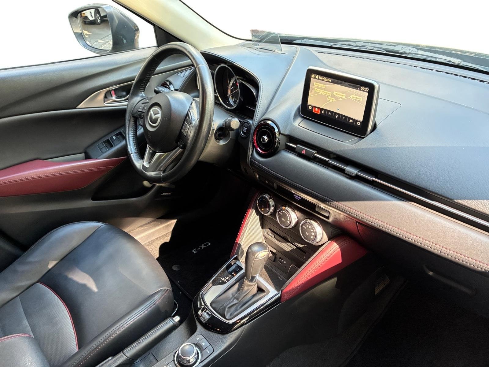 Mazda CX-3 2.0 SkyActiv-G 120 TS Head up Display | Bose | Na, Auto's, Mazda, 1998 cc, Stof, 4 cilinders, Zwart