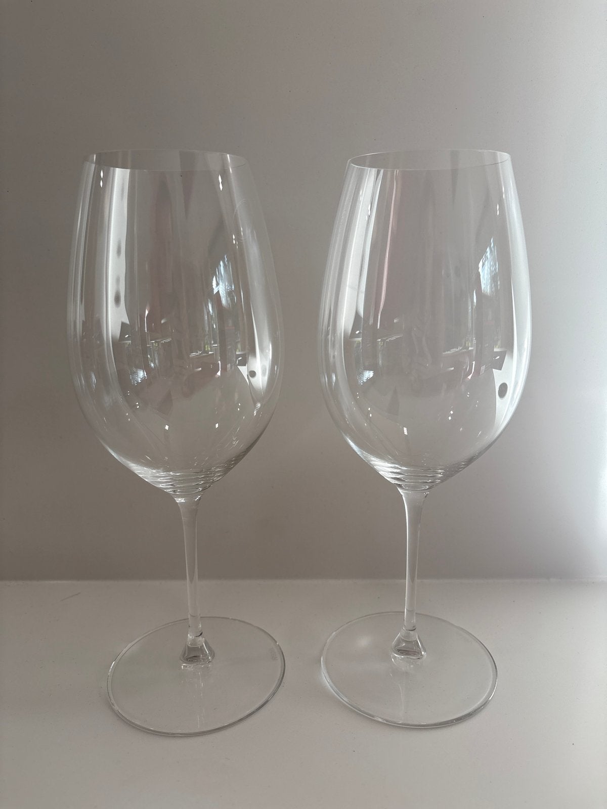 Riedel Veritas Cabernet / Merlot wijnglazen (2 stuks), Ophalen of Verzenden, Zo goed als nieuw, Overige merken, Glas