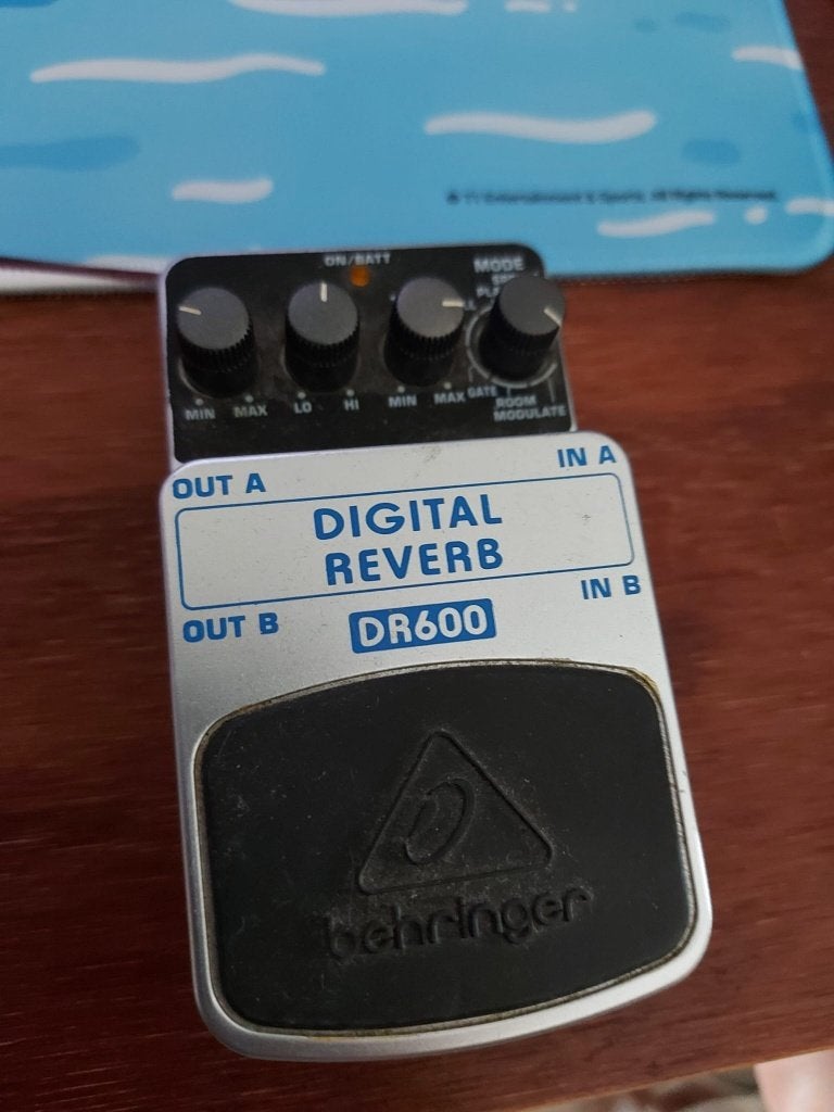 DIGITAL REVERB DR600 pedaal, Ophalen of Verzenden, Gebruikt, Reverb