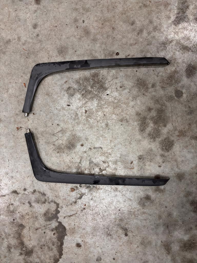 Sierstrips achterbumper zwart Volvo 240, Auto-onderdelen, Carrosserie en Plaatwerk, Bumper, Volvo, Achter, Gebruikt, Verzenden