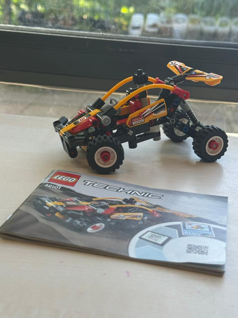 LEGO Technic 42101 Buggy - Compleet met boekje, Ophalen of Verzenden, Gebruikt