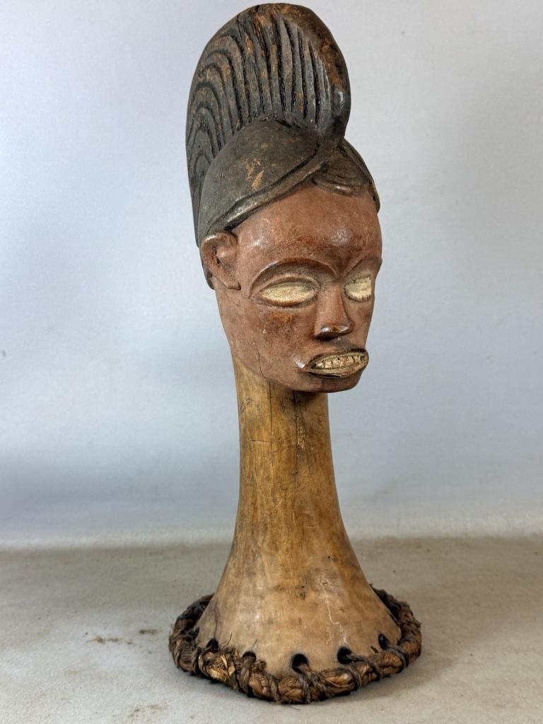 260509 Mooi Afrikaans Idoma Sculpture uit Nigeria., Ophalen of Verzenden