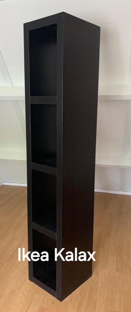 Ikea kast , kleur zwart, Ophalen, Minder dan 50 cm, Zo goed als nieuw, 150 tot 200 cm