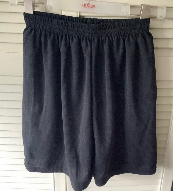 zwarte voetbalbroek maat L, Sport en Fitness, Maat L, Ophalen of Verzenden, Zo goed als nieuw, Broek