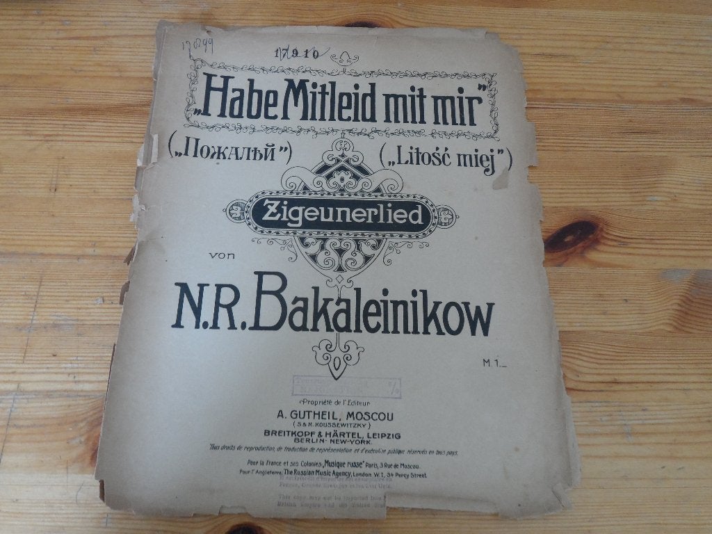 Habe mitleid mit mir - bakaleinikow, Zang, Gebruikt, Ophalen of Verzenden, Artiest of Componist