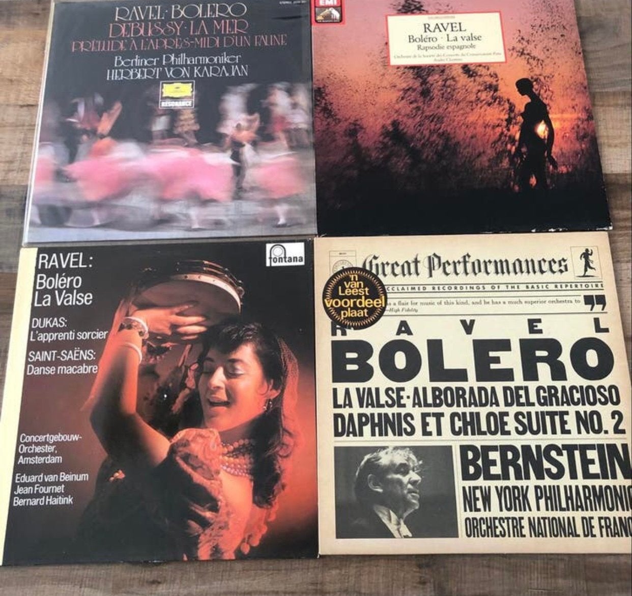 Ravel Boléro & La Valse - Klassieke LP Collectie, Ophalen, LP, Gebruikt, Overige componisten