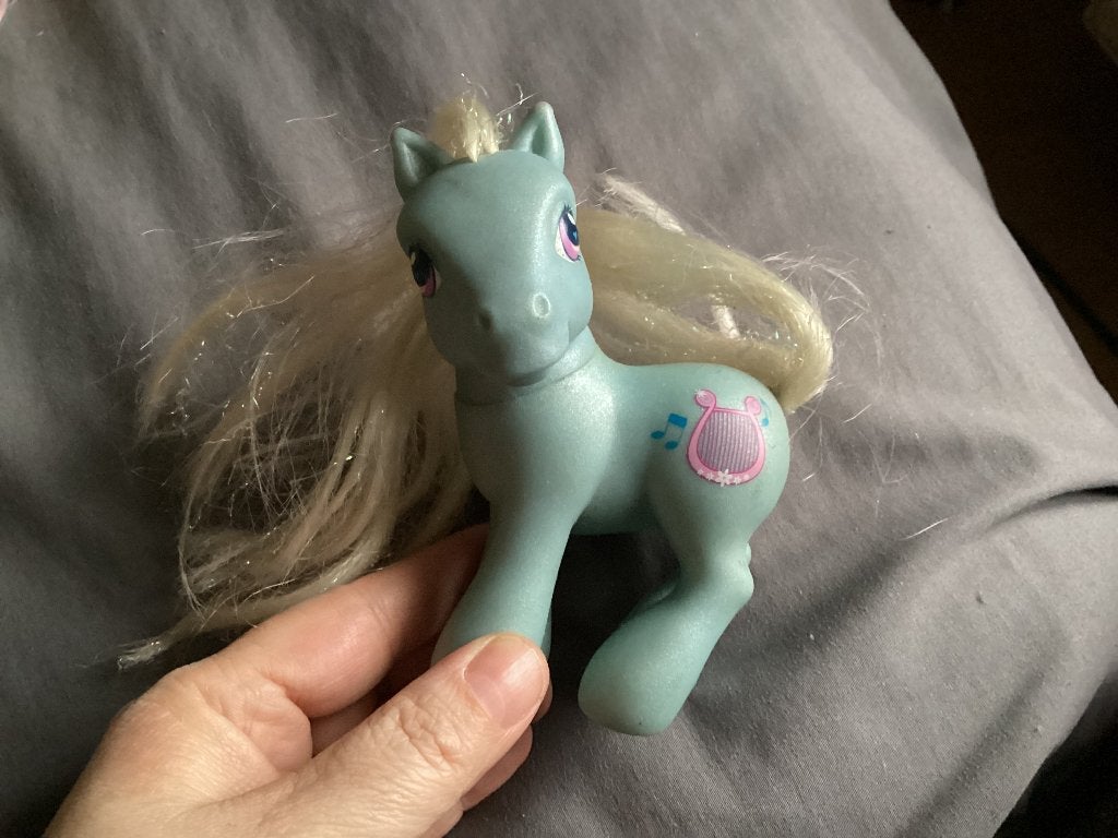 My Little Pony Generation 3 (G3) pony genaamd Bee Bop, Ophalen of Verzenden, Gebruikt