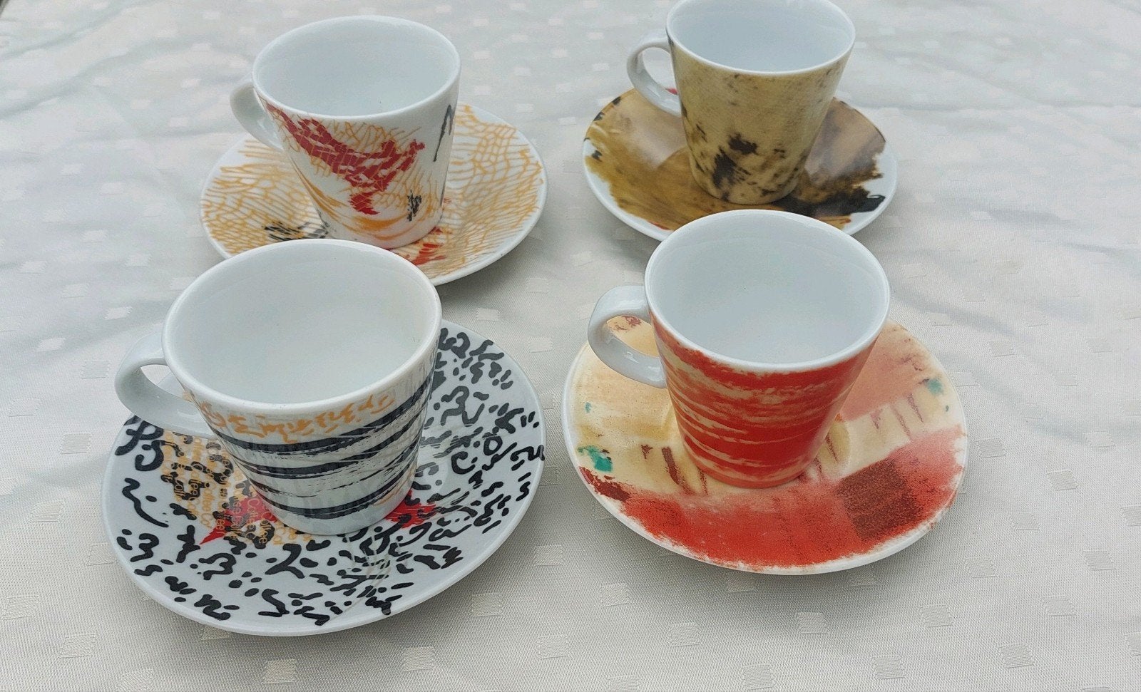Espresso kopjes, Francis Francis, Antiek en Kunst, Ophalen of Verzenden