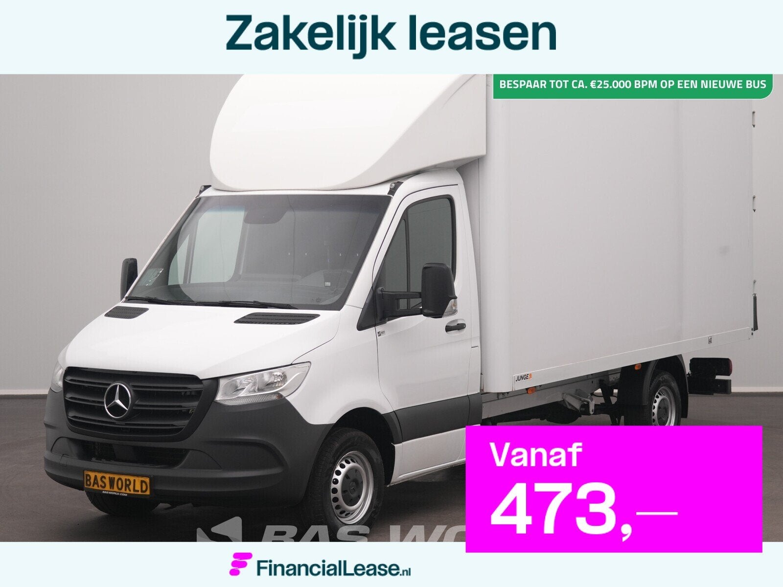 Mercedes Sprinter 317 CDI Automaat 3,5t Trekhaak 170PK Bakwa, Automaat, Stof, Gebruikt, Euro 6
