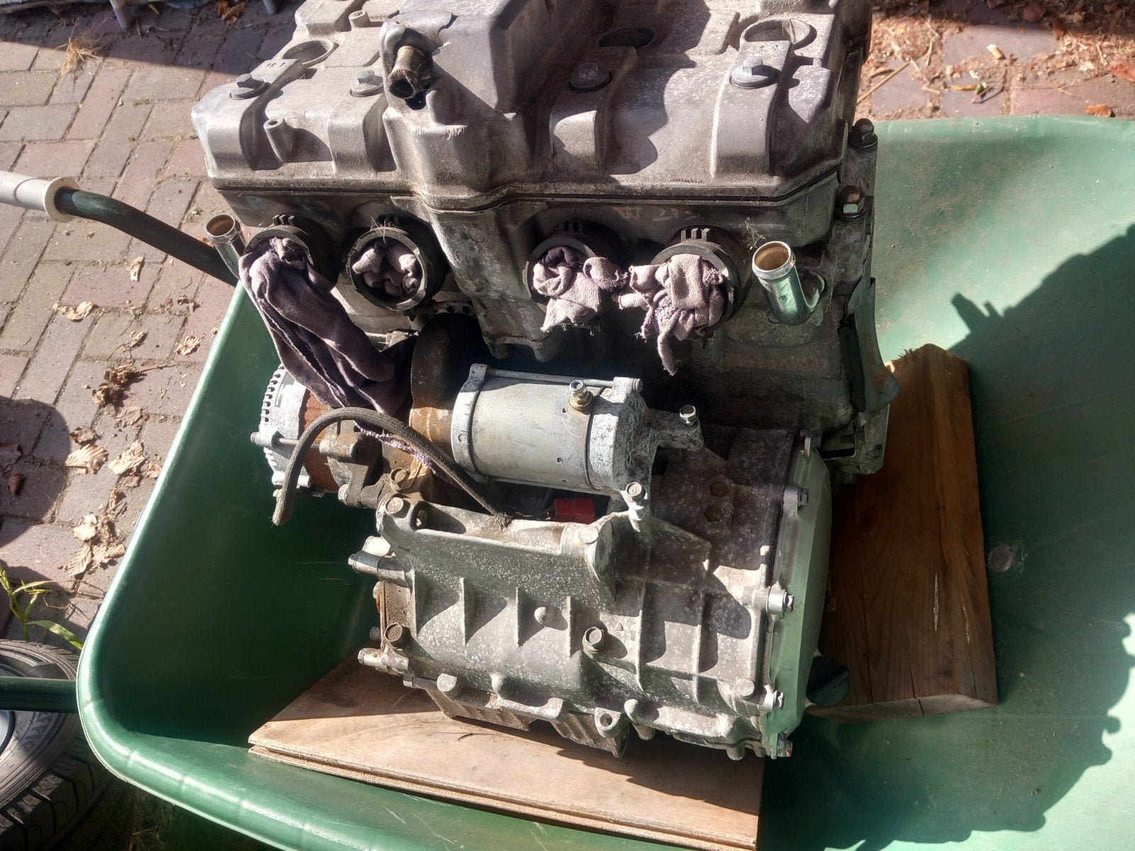 Honda CBR SC21 Motorblok - Startkoppeling defect, Motoren, Ophalen of Verzenden, Gebruikt