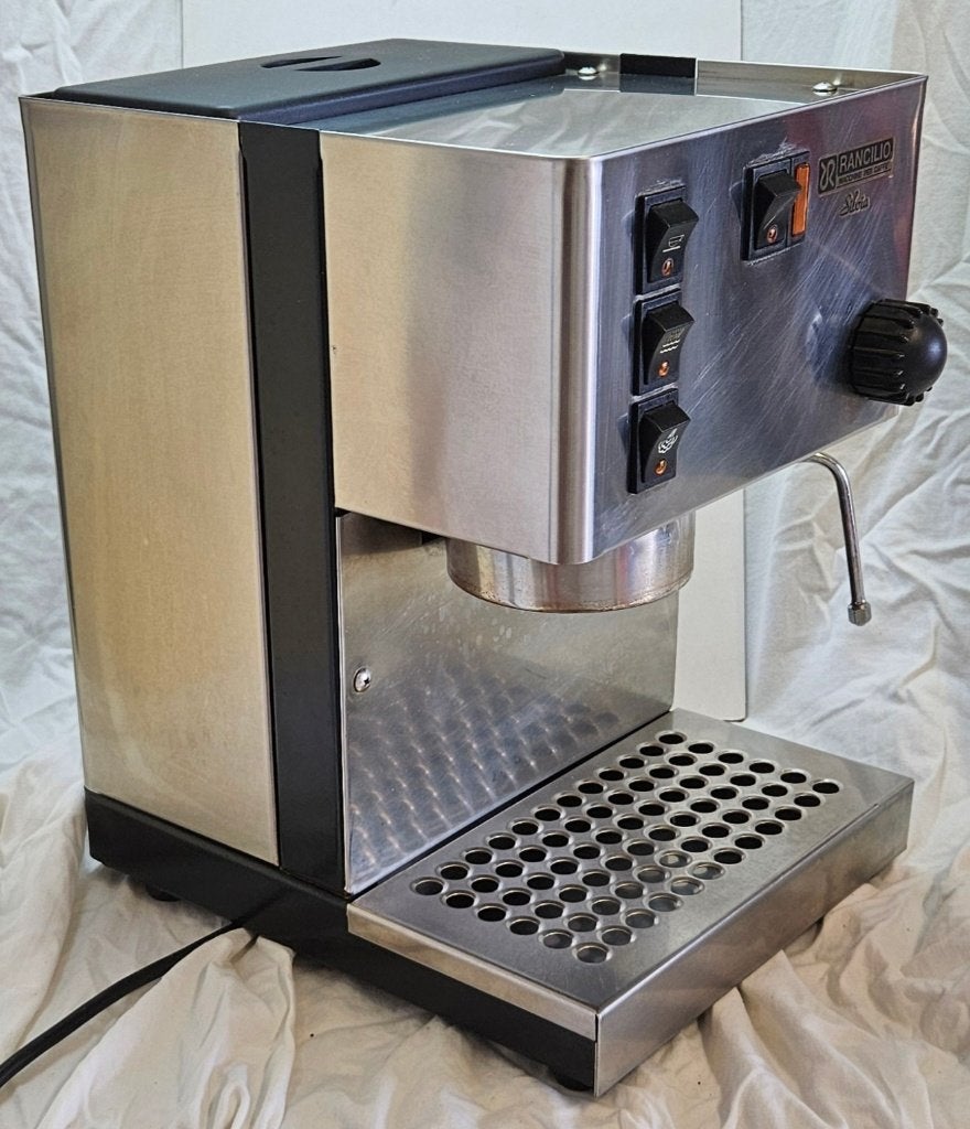 Espressomachine, Rancilio Silvia, Ophalen, Gebruikt, Espresso apparaat, Gemalen koffie