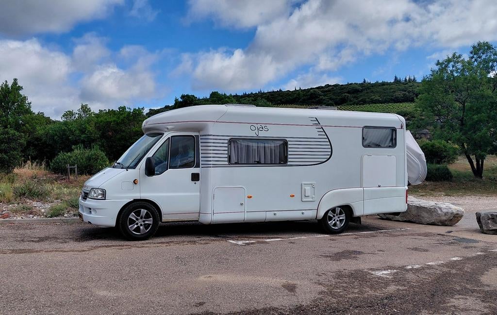 LMC Fiat Ducato 2.9 diesel automaat 2003. €24.550,00, Caravans en Kamperen, Campers, Particulier, tot en met 4, Half-integraal