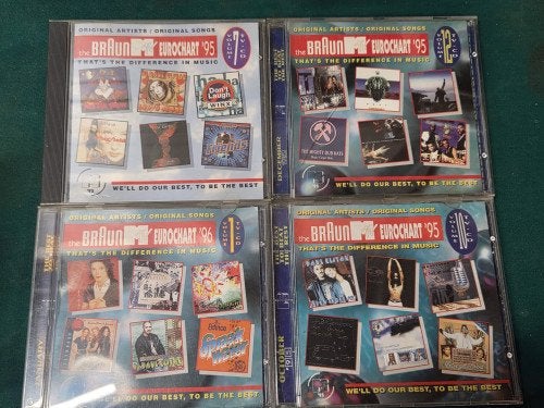 cd braun mtv eurochart 1995, Ophalen of Verzenden