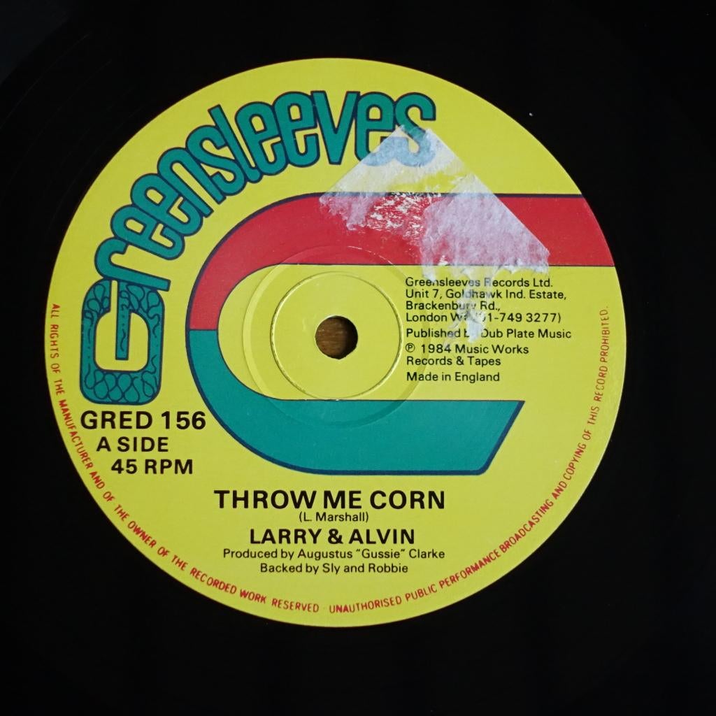 Larry & Alvin + Tetrack + Sly & Robbie / Greensleeves 12'', Ophalen of Verzenden, Gebruikt, 12 inch