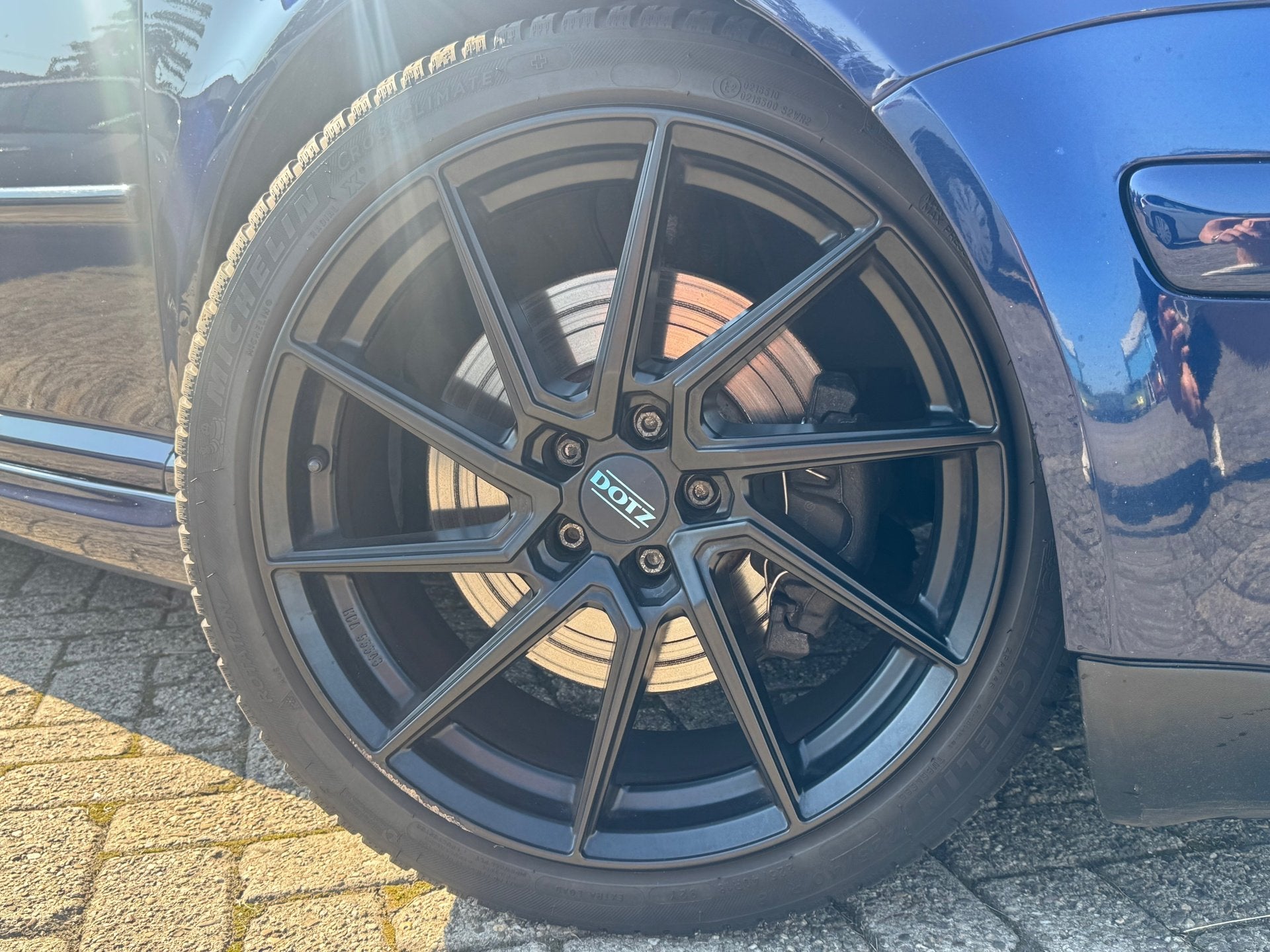 Volkswagen Golf 2.8 V6 4Motion-NWE APK-Clima-Cruise-Leer, Auto's, Volkswagen, Gebruikt, Zwart, 700 kg, Blauw