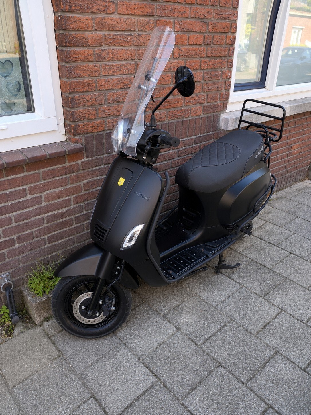 La Souris E-Sourini elektrische scooter, Fietsen en Brommers, Snorfietsen en Snorscooters, Elektrisch, Zo goed als nieuw, Ophalen