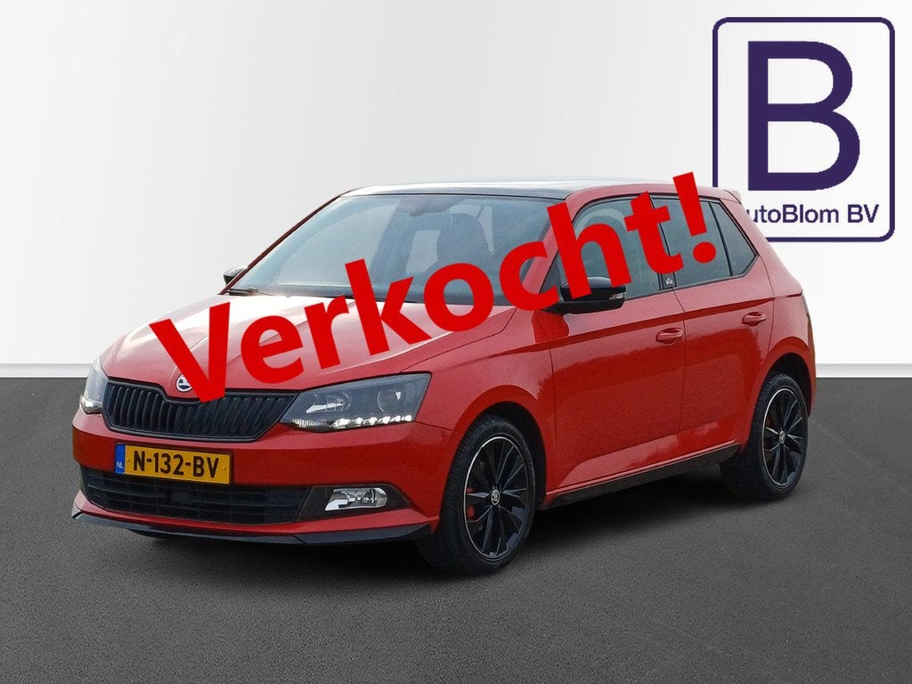 Skoda Fabia 1.2 TSI Monte Carlo /Mooie auto!/Pano/Airco/Crui, Auto's, Stof, Euro 6, 4 cilinders, Parkeersensor