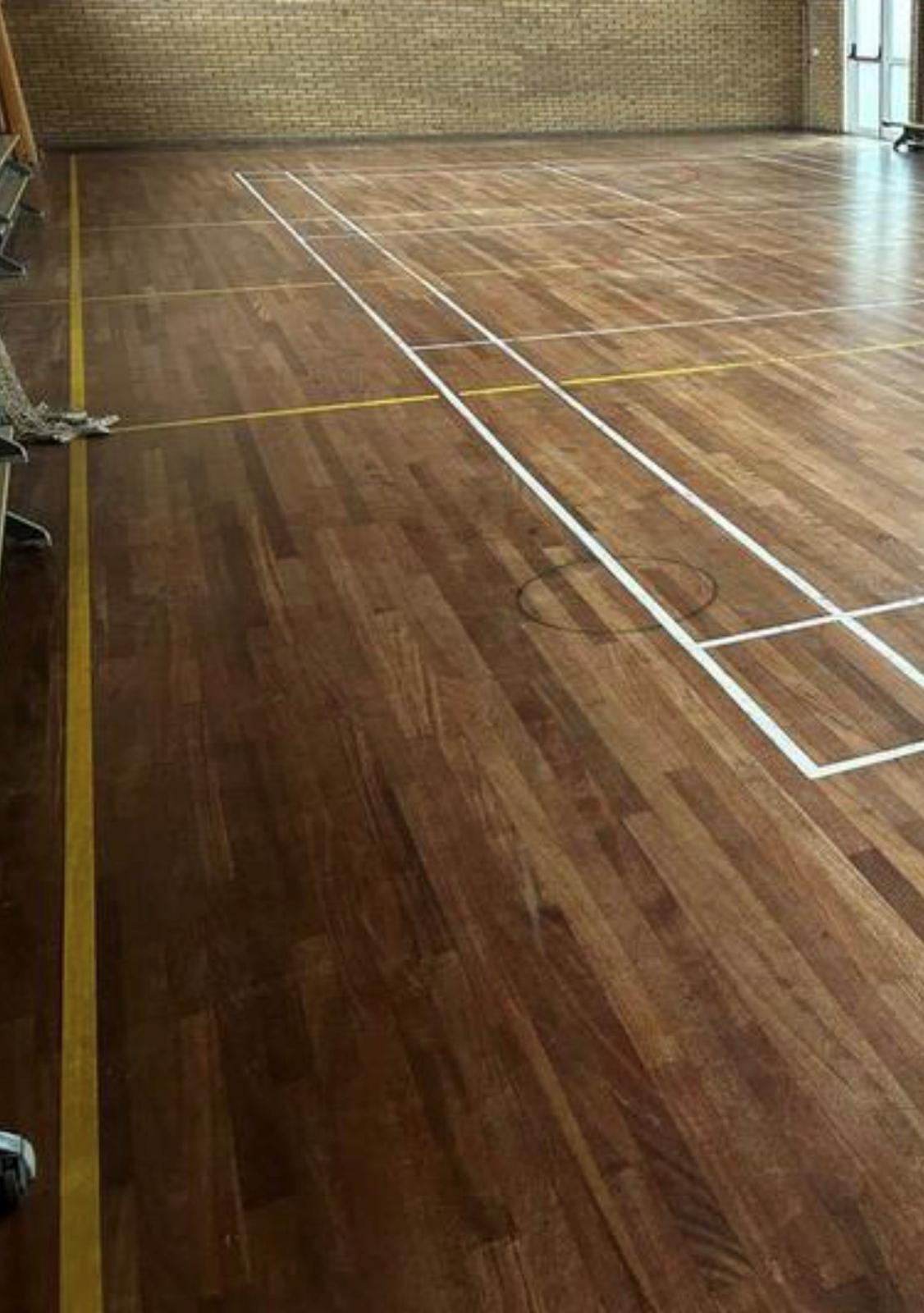 35,5 m2 Gymzaalvloer oud - oude sport vloer uit gymzaal, Huis en Inrichting, Woonaccessoires | Overige, Ophalen