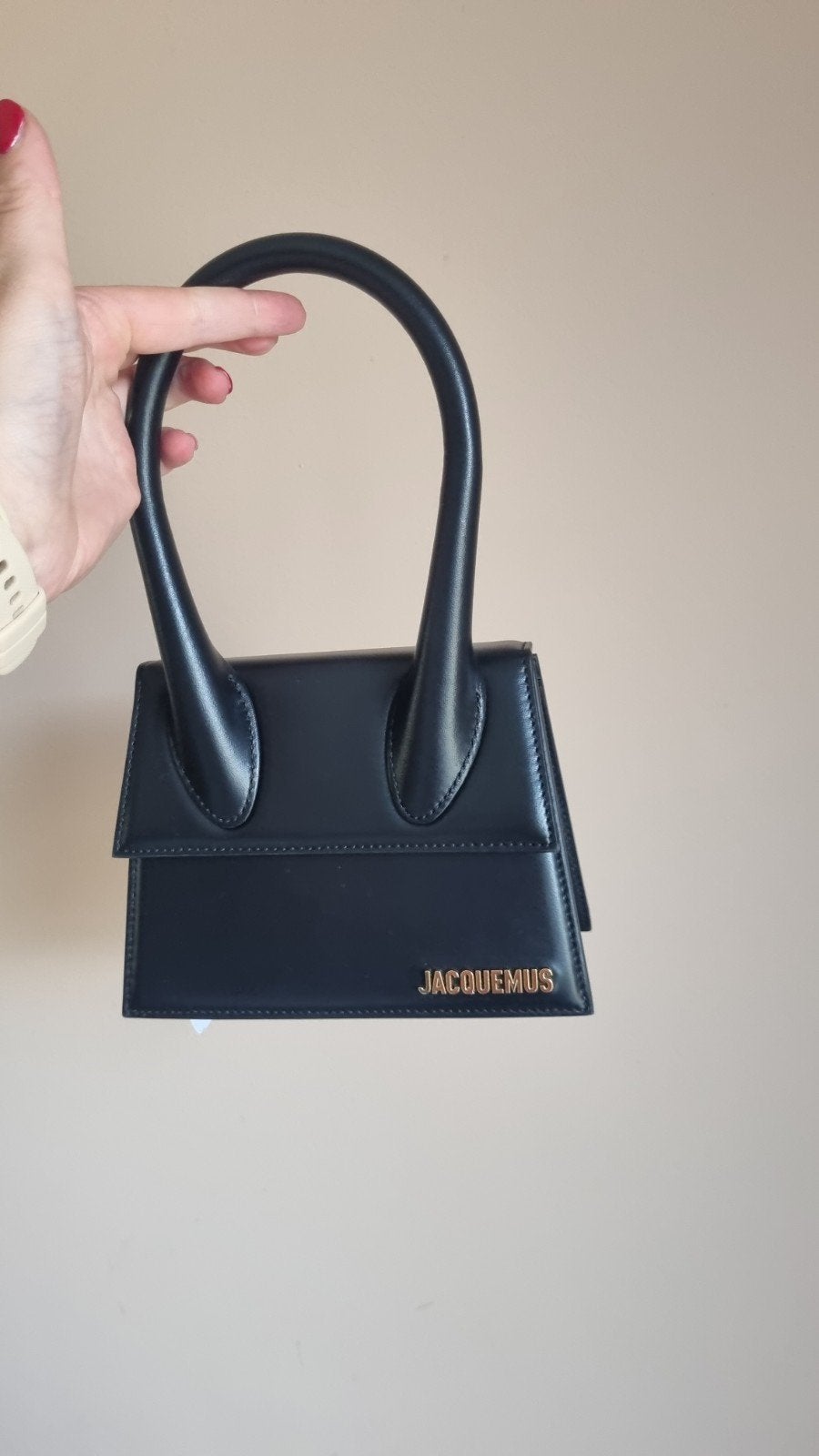 Jacquemus Moyen zwart nieuw mini origineel, Sieraden, Tassen en Uiterlijk, Tassen | Damestassen, Ophalen of Verzenden, Nieuw, Zwart