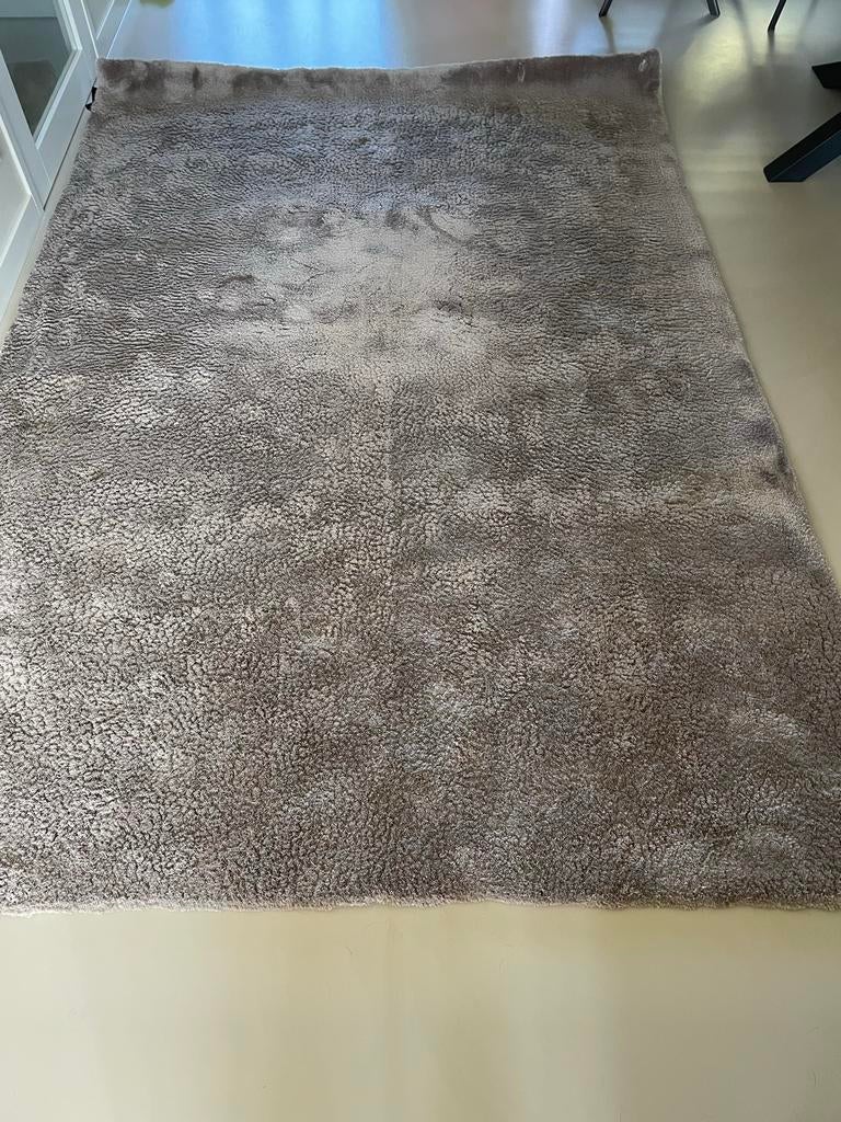 Mart Visser vloerkleed taupe 200x290cm zgan, Ophalen, Bruin, 200 cm of meer, Zo goed als nieuw