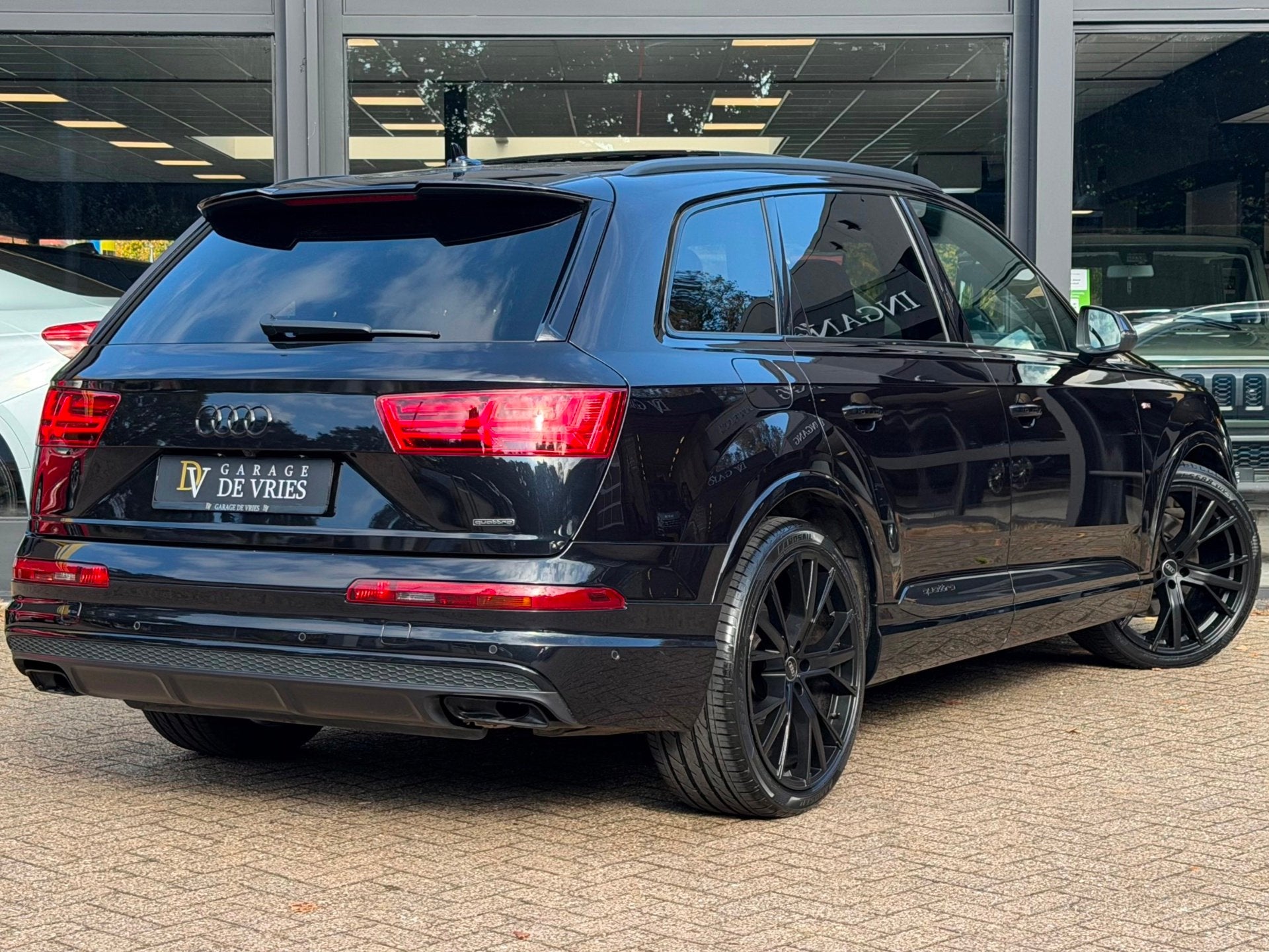 Audi Q7 3.0 TDI quattro S Line 7p Panoramadak Full Option AC, Auto's, Automaat, Dealer onderhouden, Gebruikt, 7 stoelen