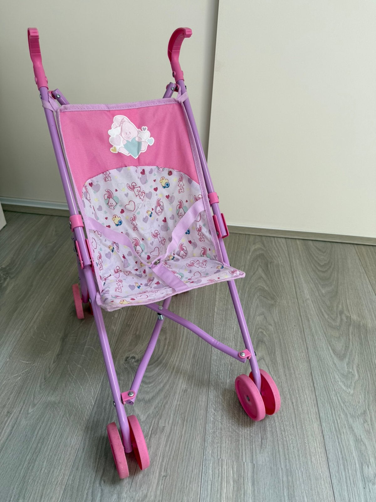 Roze poppenbuggy voor uren speelplezier, Ophalen, Zo goed als nieuw, Overige typen