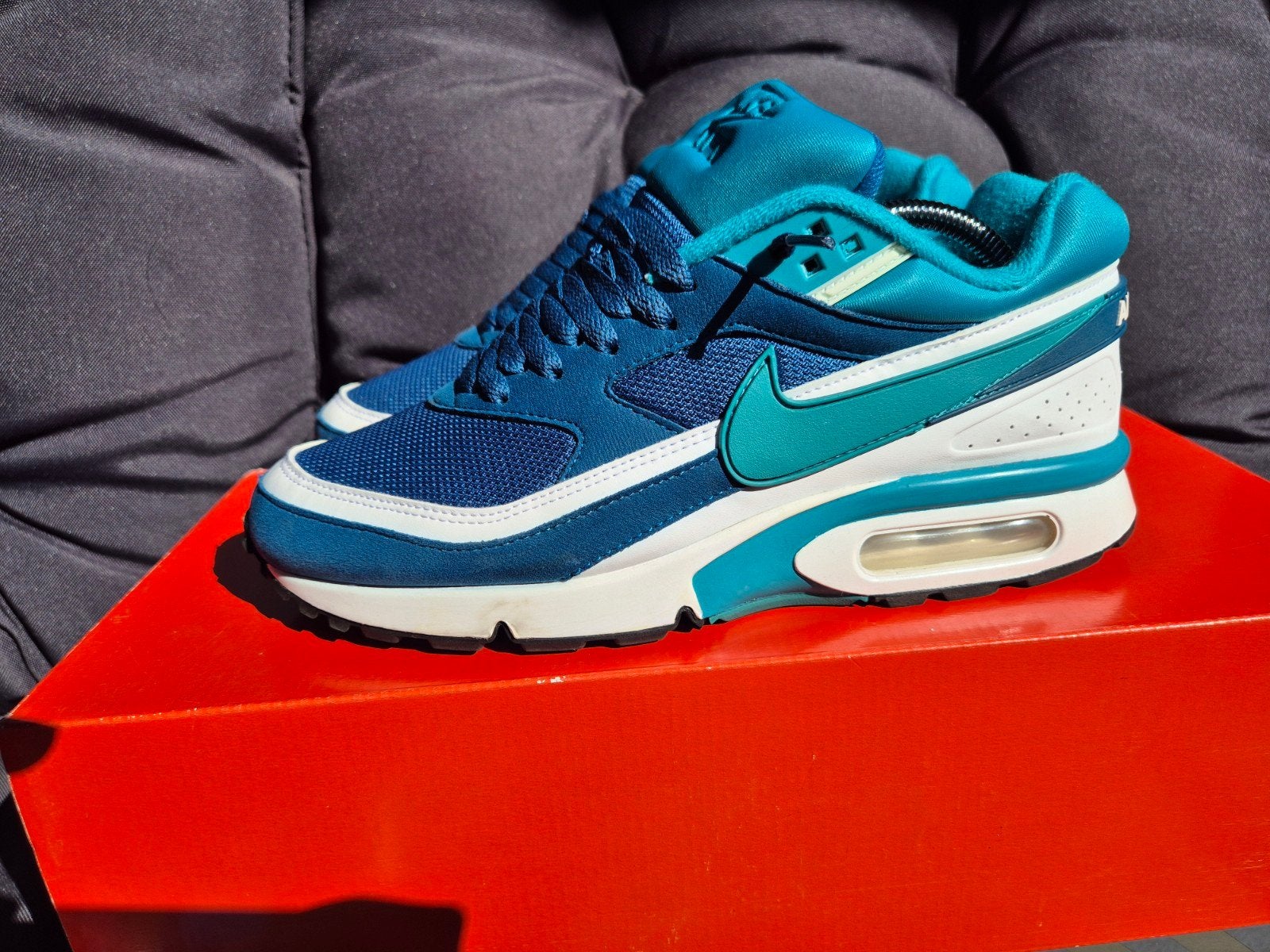 Nike Air Max BW OG DJ9648-400 - Maat 42, Nike, Verzenden, Blauw, Sneakers of Gympen