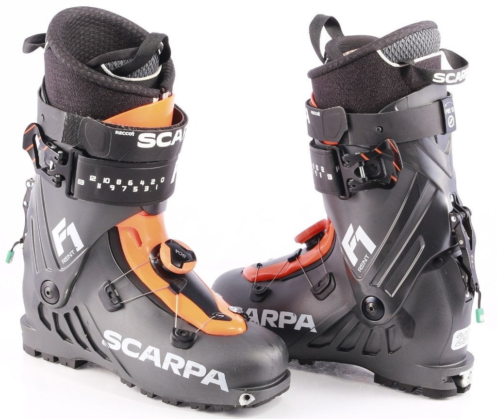 35; 38; 39; 42; 43 EU toerski schoenen SCARPA F1 3.0 RENT, Sport en Fitness, Overige merken, 160 tot 180 cm, Gebruikt, Verzenden