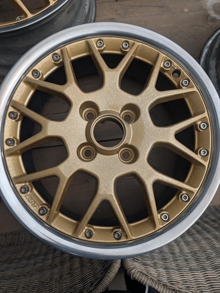 BBS RS772 15INCH 57.1 6J ET45 4x100  2-delig, Ophalen