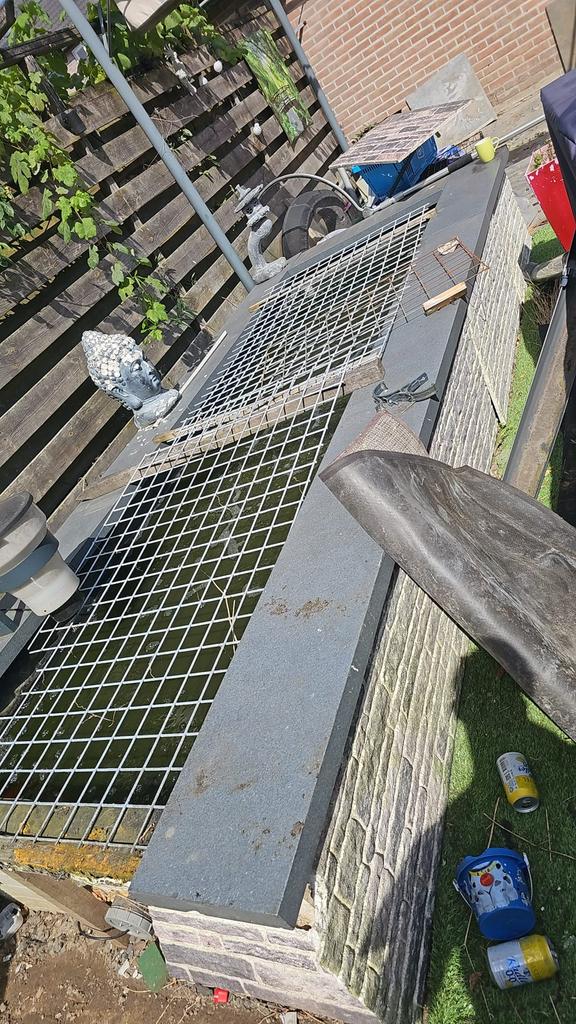 Complete koi vijver inc toebehoren, Tuin en Terras, Vijvers, Zo goed als nieuw, Ophalen
